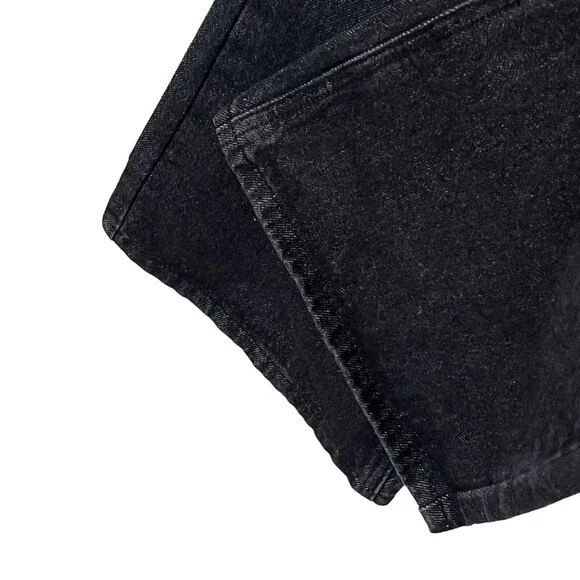 Urban Outfitters NWT Milk It Flare Jeans Women’s 24 Black Belted Vintage - Picture 8 of 14